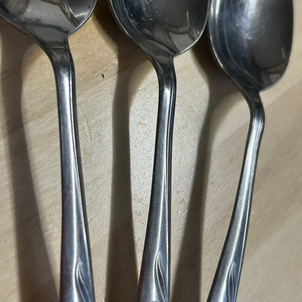 Superior Stainless Flatware USA Set 3 Spoons